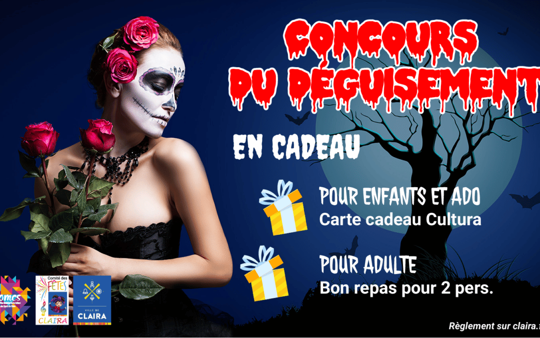 A VOS DÉGUISEMENTS
