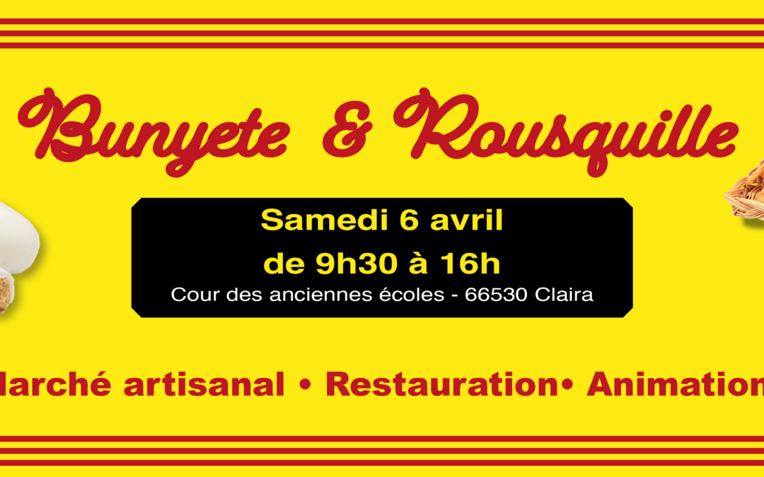 Fête de la bunyete et rousquille