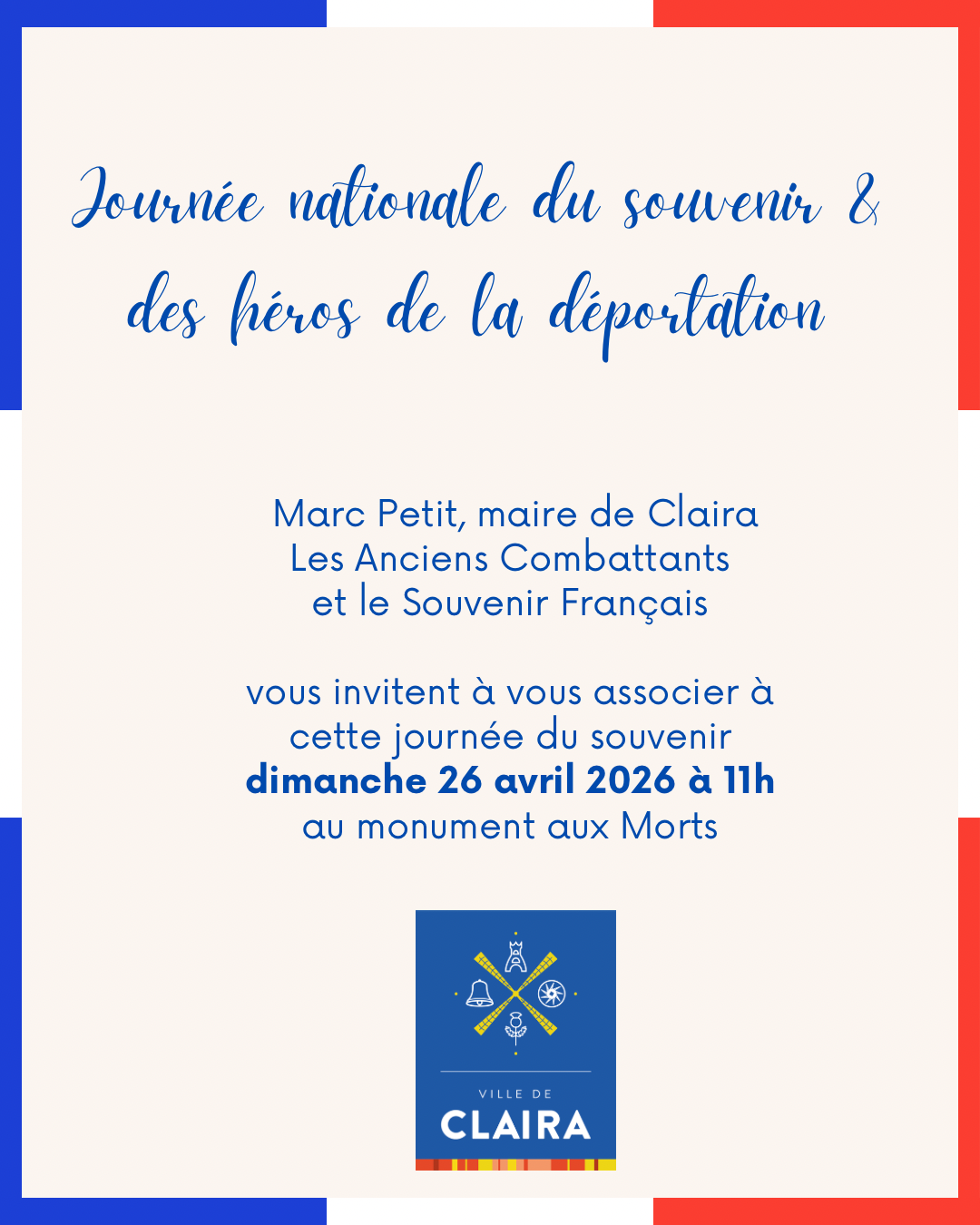 26 avril 2026 Claira