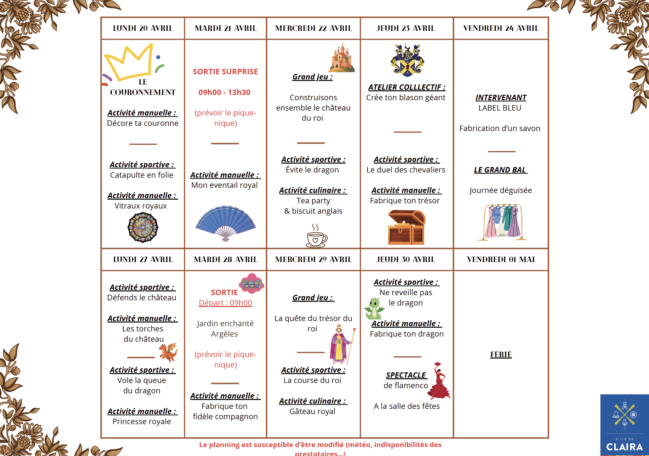 Claira ACM maternelle avril 26 verso