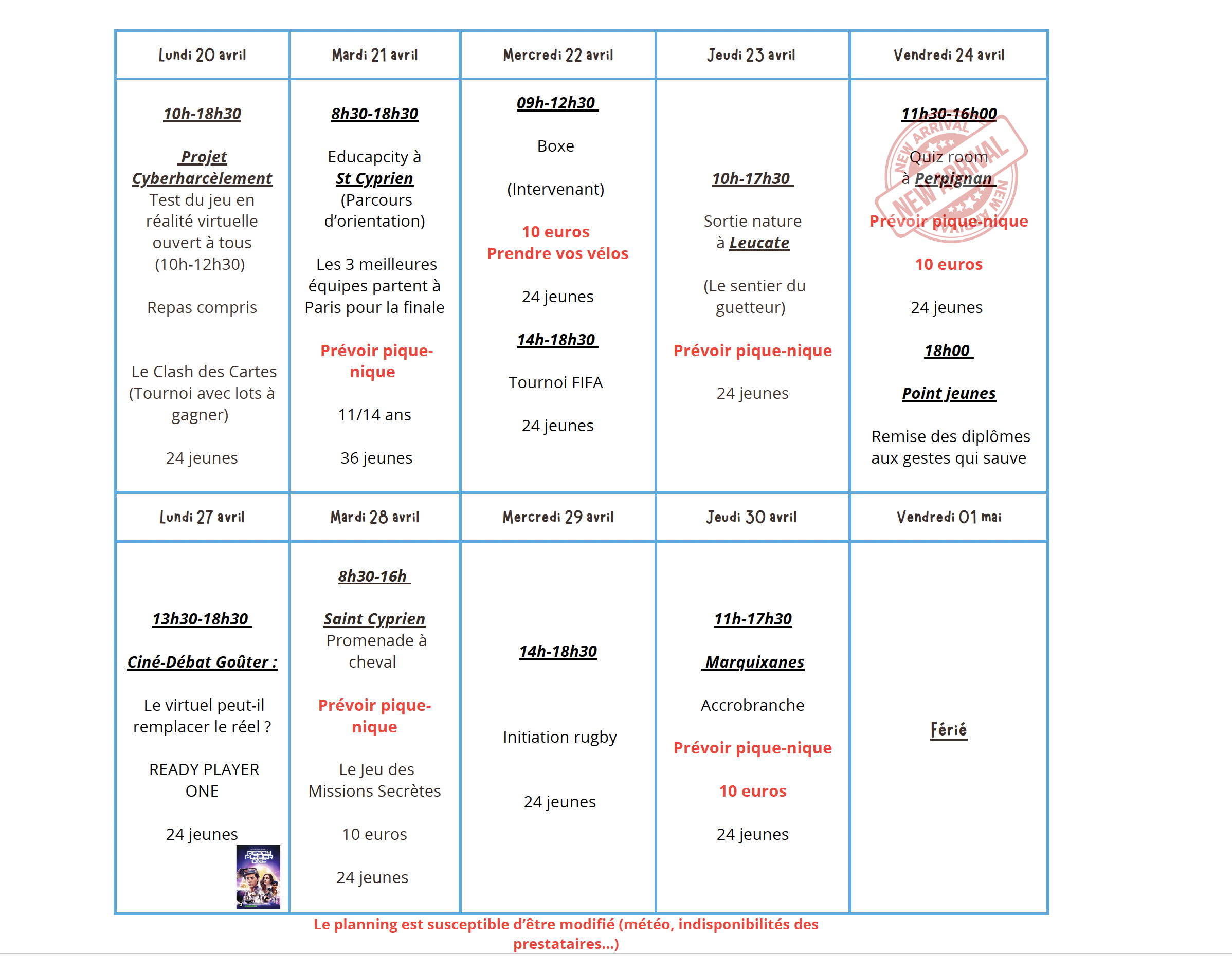 Claira PJ avril 26 verso